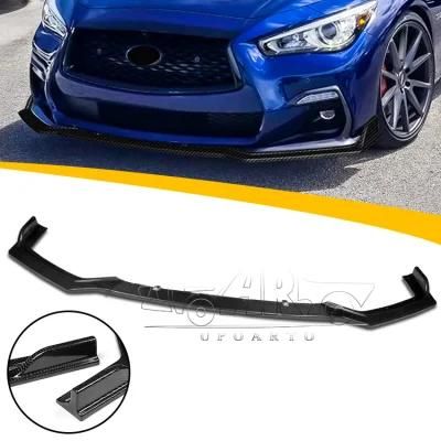 Car Accessories for Infiniti Q50 Sport Style Front Bumper Lip 2018-2021