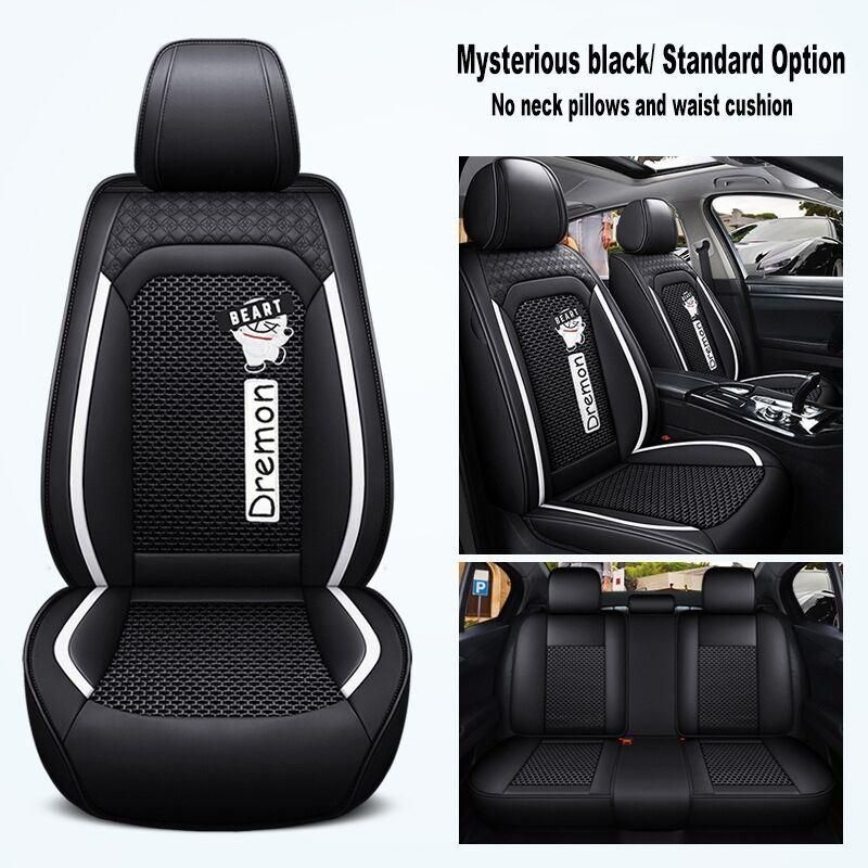 Breathable &Cool Car Seat Cover Full Set