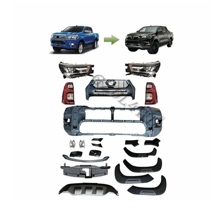 Front Bumper Kits Facelift for Toyota Hilux Revo Rocco