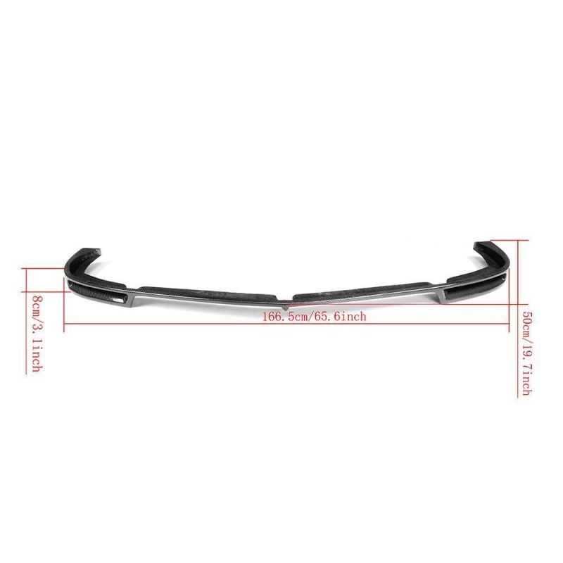 Carbon Fiber Front Bumper Lip for Mercedes Benz W204 C63 Amg 2012-2014