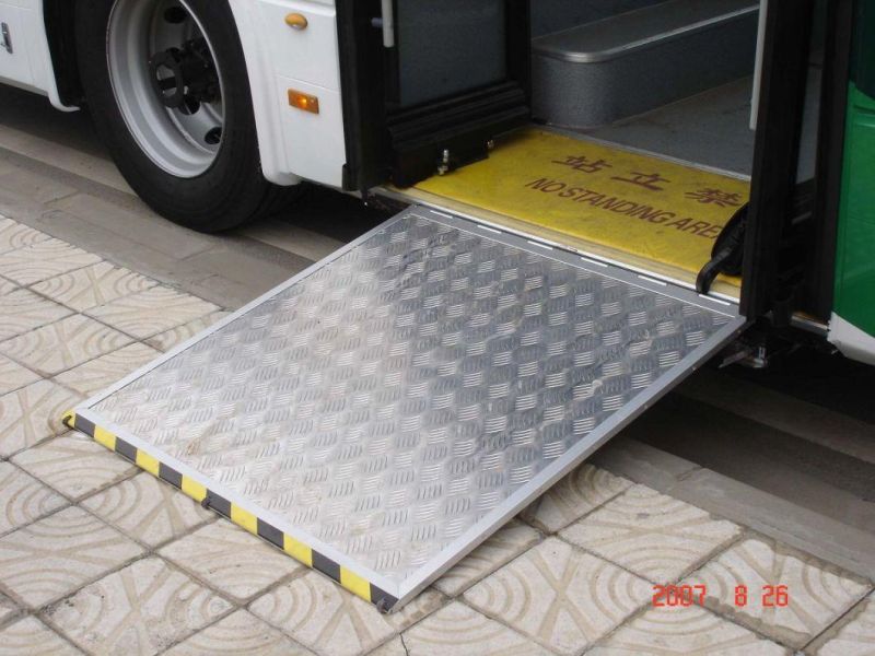 Electric Wheelchair Ramp, Electric Aluminum Ramp Passed EMC Test