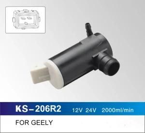 12V 24V 2000ml/Min Windshield Washer Pump for Geely