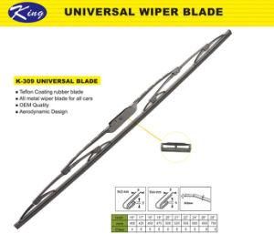 OEM Wiper Blades, Clear View/All Metal Frame/Especially Good for Europe Cars/VW/Opel