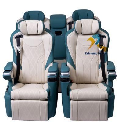 Rely Auto 2022 Luxury Commercial Van VIP Car Seat Auto Seat with Touchscreen for Benz W447 Vito V-Class V250 V300 Metris
