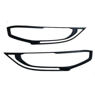Auto ABS Chrome Head Light Cover Car Accessories for Honda Civic 2017~on