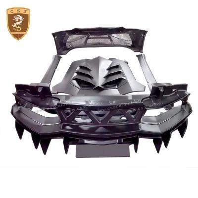Wholesale Carbon Fiber Mix Fiberglass DNC Style Car Part Front Bumper Full Set Body Kit for Lambo Aventador Lp700e Gt Limited
