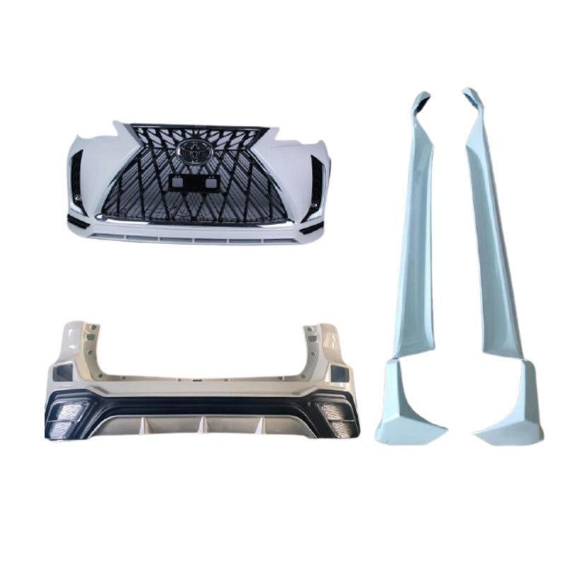 Factory Supply Professional Pickup Truck 4X4 Car Accessories Body Kit Auto Front Bumper for Fortuner 2016-2019 Change Lexus