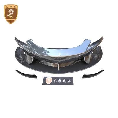 Gt4 Style Carbon Fiber Body Kit for Mclaren 540c 570s Front Bumper Wrap Angle Bodykit