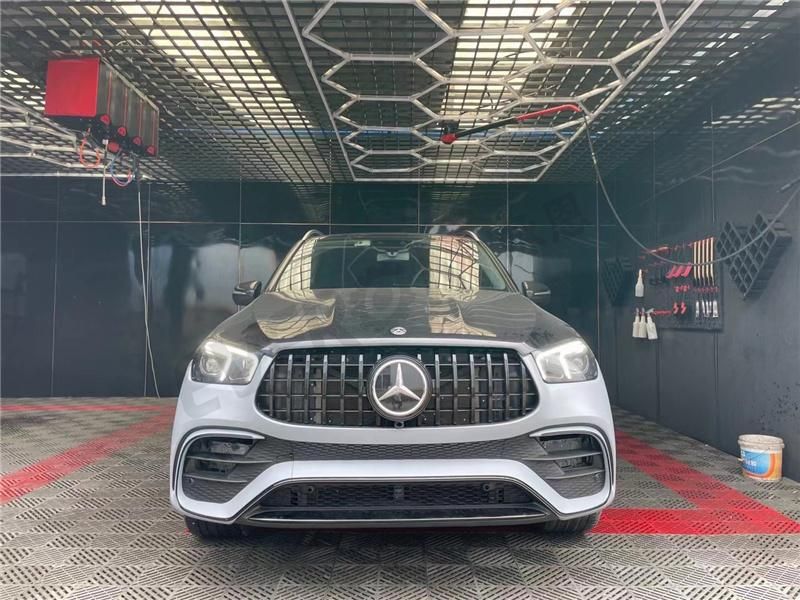 Body Kits Front Rear Car Bumpers with Grille for Benz Gle W167 2020 Upgrade to Gle63 Style