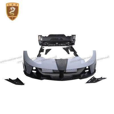 Mansory Style Carbon Fiber Car Body Kit for Ferrari 812 Superfast Bodykit Front Rear Bumper