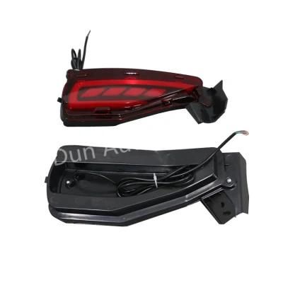 ABS Red LED Rear Fog Light Cover for Toyota Fortuner