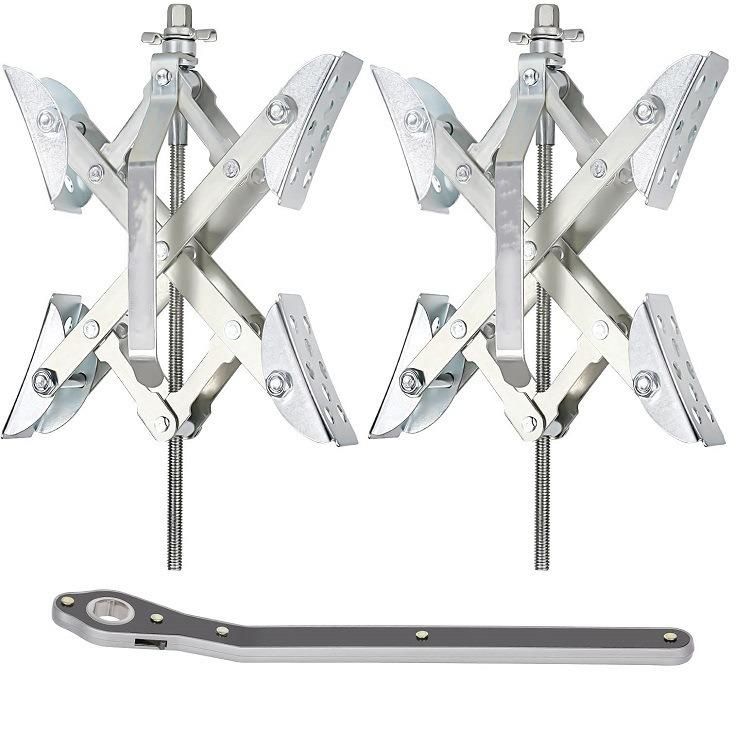 Tandem Wheel Chock/Lock, X Scissor Chock Tire Stabilizer Electric or Manual