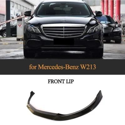 for Mercedes-Benz W213 Carbon Fiber Front Lip 2016-2018