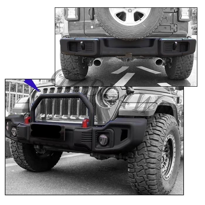 Jeep Wrangler Jl 2018+ Rear Guard Rear Bumper