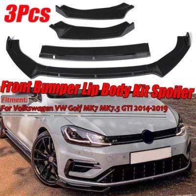 VW Golf Mk7 Mk7.5 Gti R Gtd 2014-2019 Car Spoiler Front Lip