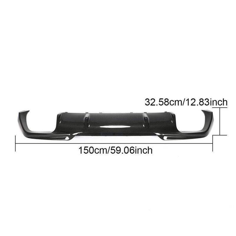 Dry Carbon Fiber Rear Diffuser for BMW F93 M8 Gran Coupe Sedan 4-Door 2019-2022