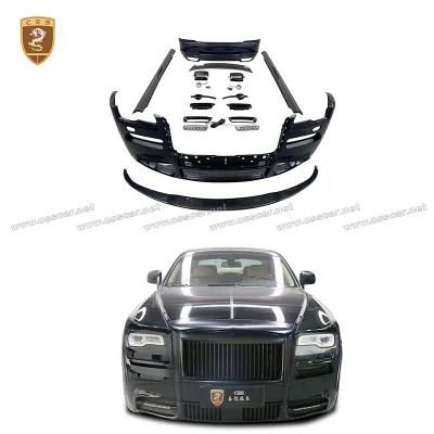 Update to Msy Style Front Rear Bumper Lip Side Skirts Bodykit for Rolls Royce Ghost Fiberglass Body Kit