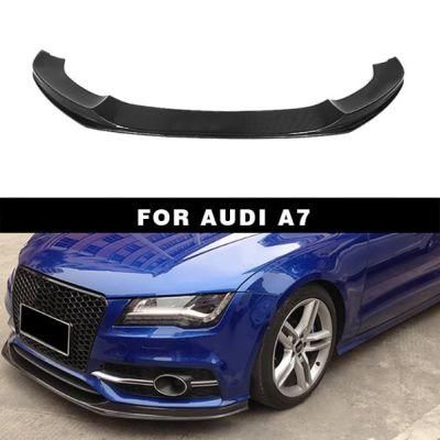Audi A7 2013-2016 to S7 Carbon Fiber Spoiler Lip Front Lip