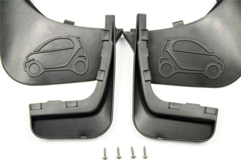 Auto Mud Flaps for Benz Smart Splash Guard for Car Protection Fender