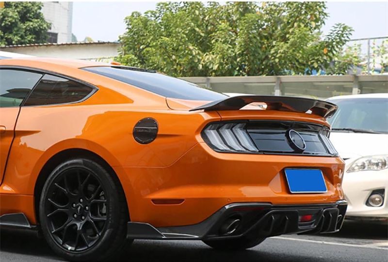 Carbon Fiber Trunk Wing Spoiler for Mustang Gt500 2015-2019