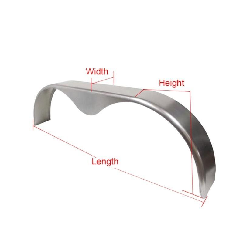 Tadem Aluminum Sheet Trailer Mudguards Trailer Fenders