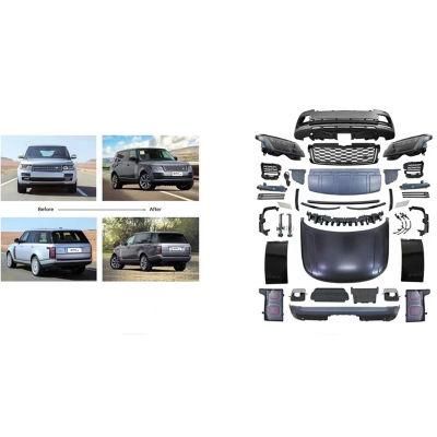 Car Body Kit for Land Rover Vogue L405 OE 2013-2017 Facelift 2020 2021 Model with Hood Bumpers Lights for Range Rover Full Bodykit