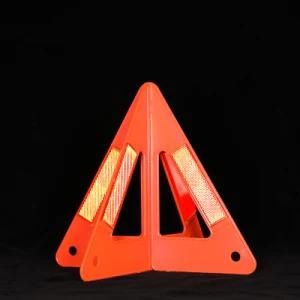 Red Safety Reflective Traffic Warning Triangle for Emergency