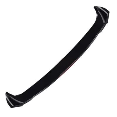 Sport Style Carbon Fiber Rear Trunk Boot Lip Ducktail Wing Spoiler with Lamp for Civic 10th Gen 2016 2017-2020 ABS Body Kits