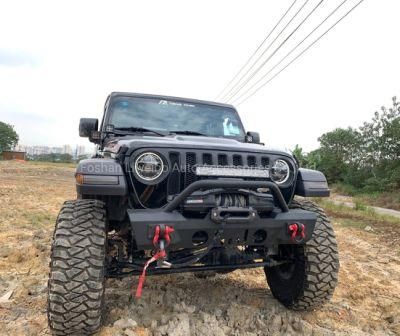 off Road Black Steel Pick up Front Bumper Bull Bar for Jeep Wrangler