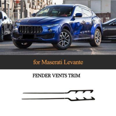 Carbon Fiber Fender Vents Trim for Maserati Levante 2016-2018