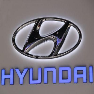 LED Plastic 3D Acrylic 4s Store Car Sign
