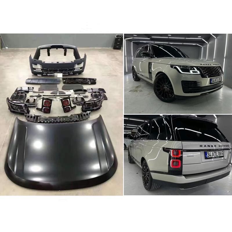 Car Body Kit for Land Rover Vogue L405 OE 2013-2017 Facelift 2020 2021 Model with Hood Bumpers Lights for Range Rover Full Bodykit