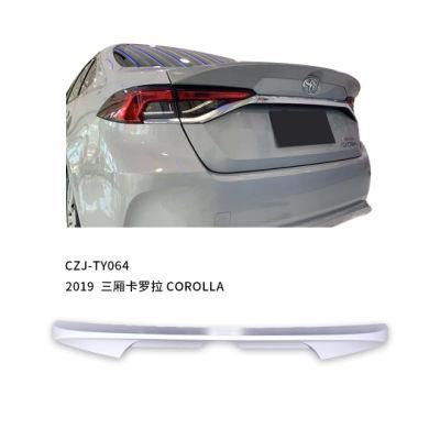 Czj for Corolla Sedan 2019 Car Rear ABS Spoiler