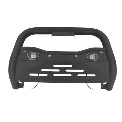 Universal Custom Design with Skid Plate Steel Bull Bar Front Bumper Grille Guard for Ford Ranger T6 T7 T8 2016-2021 2021
