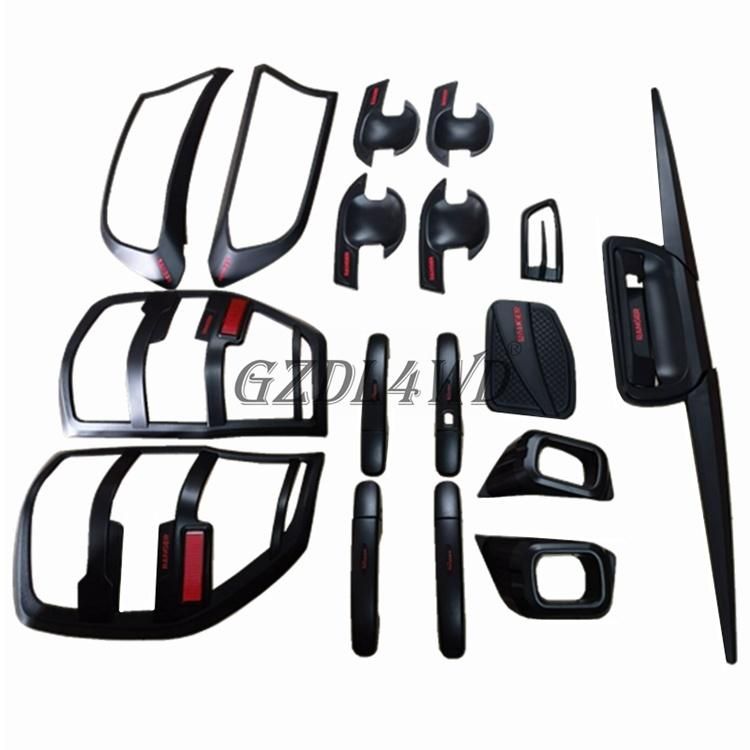 4X4 Pickup Decoration Full Trim Kit Light Cover for Ranger T8 2019 2020