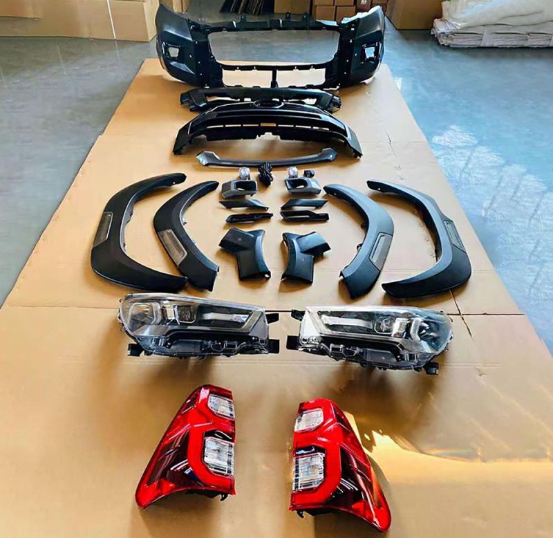 Body Kit for Toyota Hilux Vigo 2004-2018 Upgrade to Rocco 2020 2021