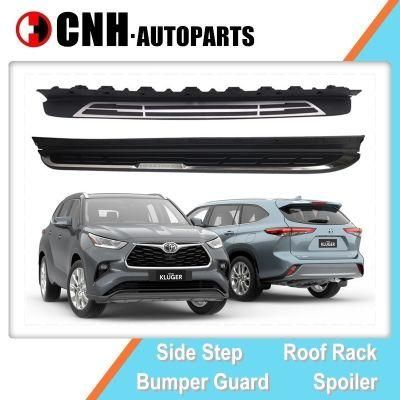Auto Accessory OE Running Boards for Toyota Kluger 2020 2022 Highlander Side Steps Foot Stirrup