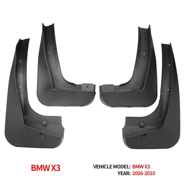 Car Mud Flaps 4PCS/Set for BMW X3 Without Pedal Fender Mudflaps Splash Guards Mud Flap