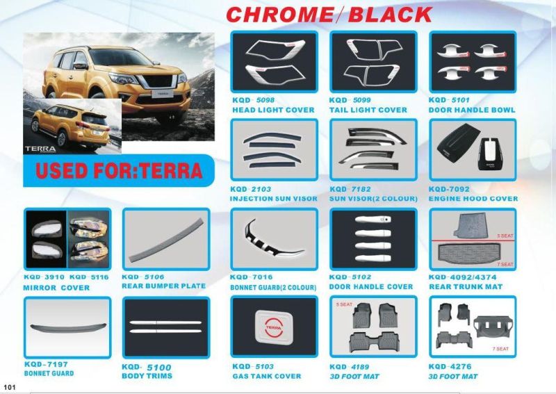 High Quality New Design Bonnet Guard for Nissan Np300
