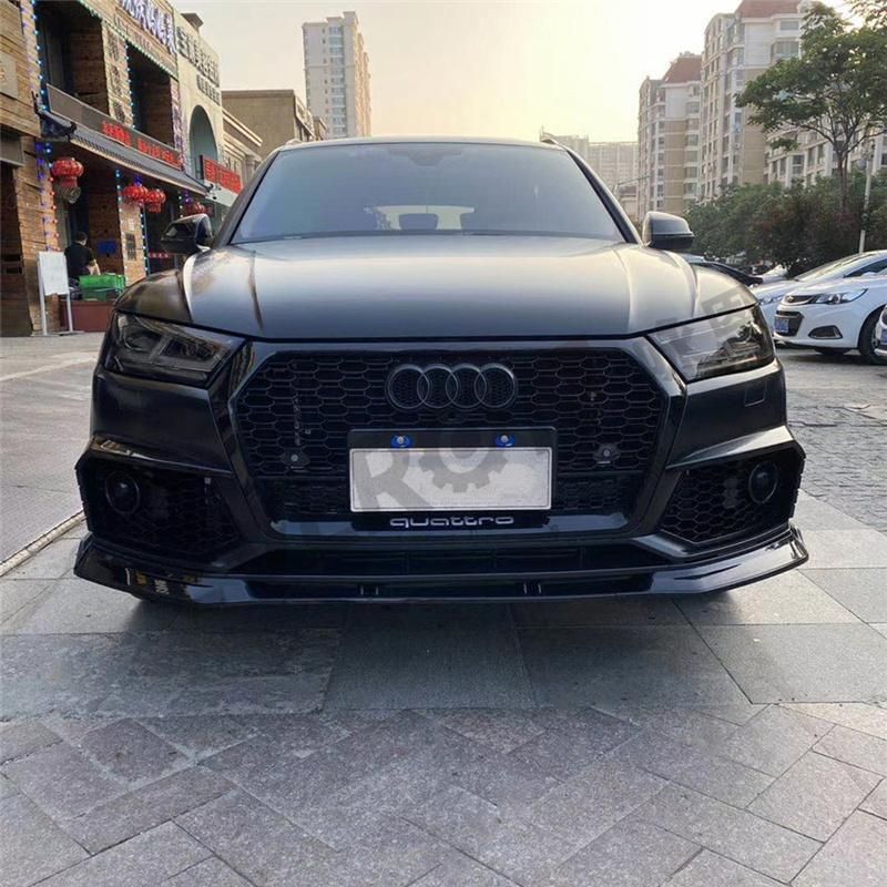 Rsq5 Style Front Bumper Grille Honeycomb Grill for Audi Q5 2018-2021