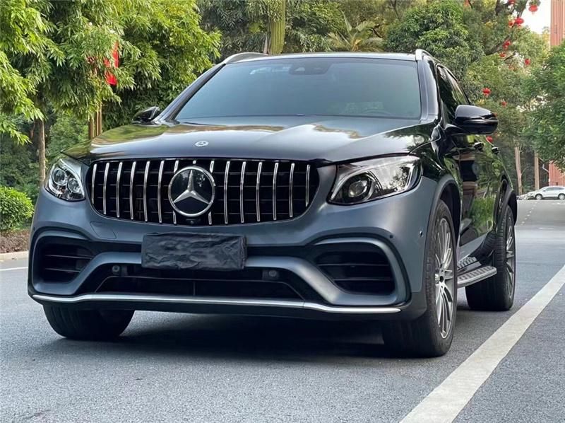 Glc63 Amg Style Body Kit Include Front Rear Bumper Assembly Gt Grille for Mercedes Benz Glc X253 2015-2019