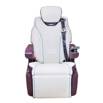 Jyjx075 Luxury Leather Bus MPV Van Auto Seat for V Class Vito Coaster Hiace