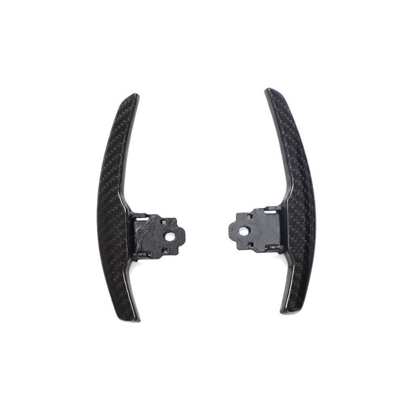 Dry Carbon Fiber M3 M4 Paddle Shifter Extensions Cover Trim for BMW M Model M2 M5 M6 2-Door 2012-2020