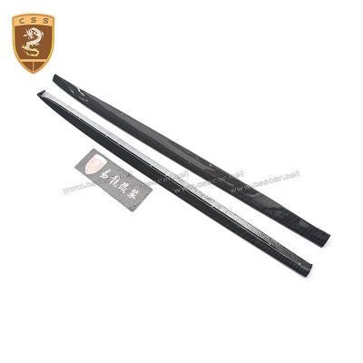 for Bentley Continental Gt V8s Style Carbon Fiber Side Skirts 2015-2017