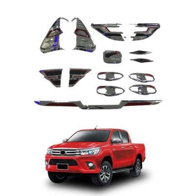 New Arrived Wholesale Price Exterior Accessories Full Chrome Kits for Toyota Hilux Revo 2016