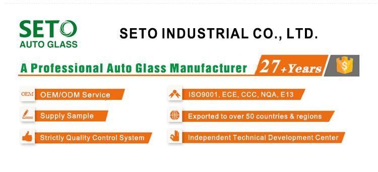 Automotive Industrial Auto Glass for All Marks of Buses / Minibuses / Tractor Cabs