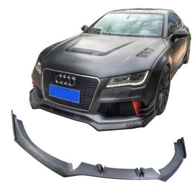 2016-2018 Audi A7 Front Spoiler RS7 Carbon Fiber Front Bumper Front Lip