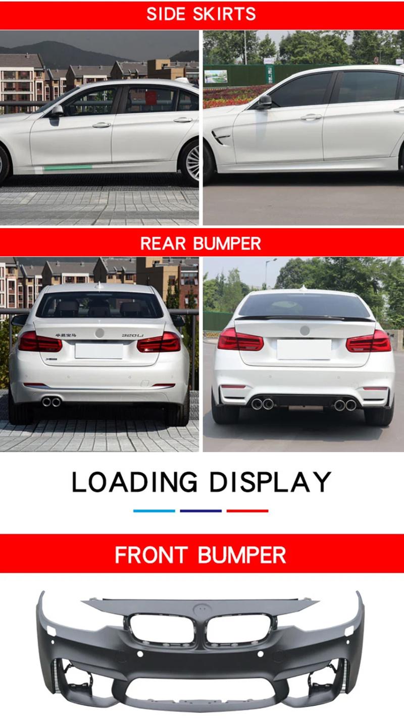 for BMW 3 Series F30 13-19 Car Accessory Body Kits with Front Bumper and Rear Bumper