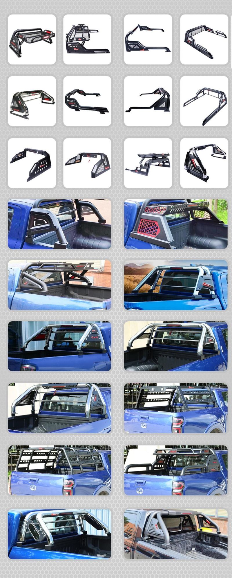 Best Quality Stainless Steel Sport Roll Bar for Truck