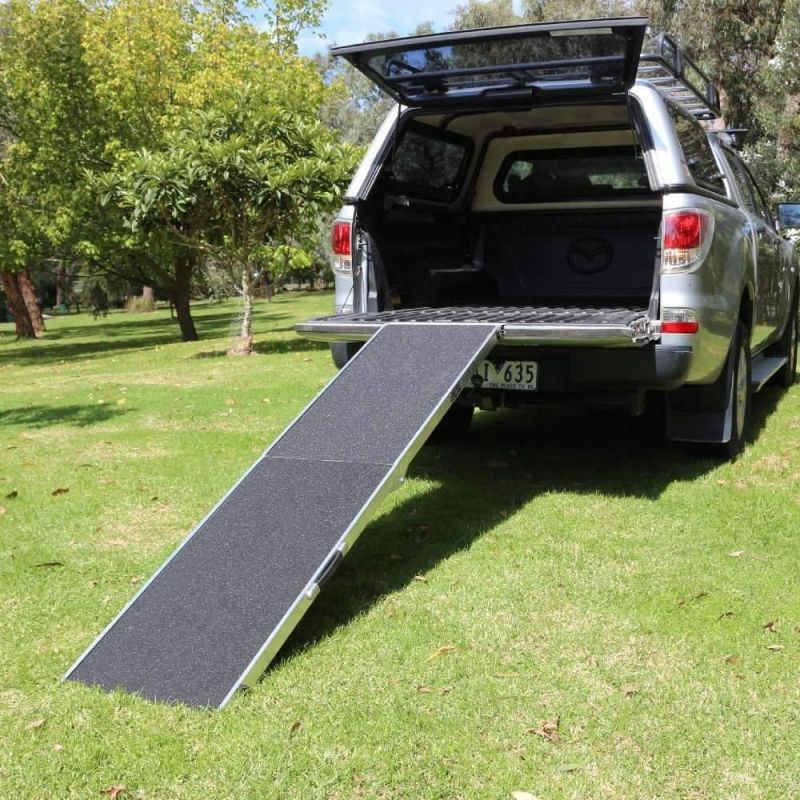 Durable Aluminium Portable Lightweight Pet Ramp Telescoping Dog Ramp